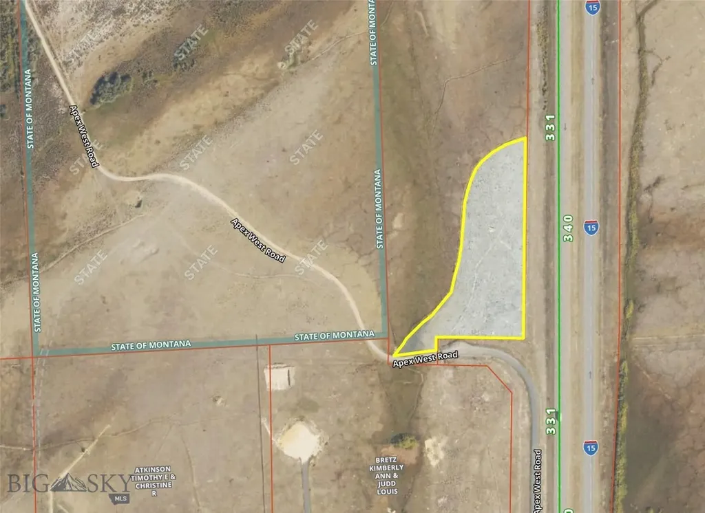 Tbd Apex West Road Dillon MT 59725