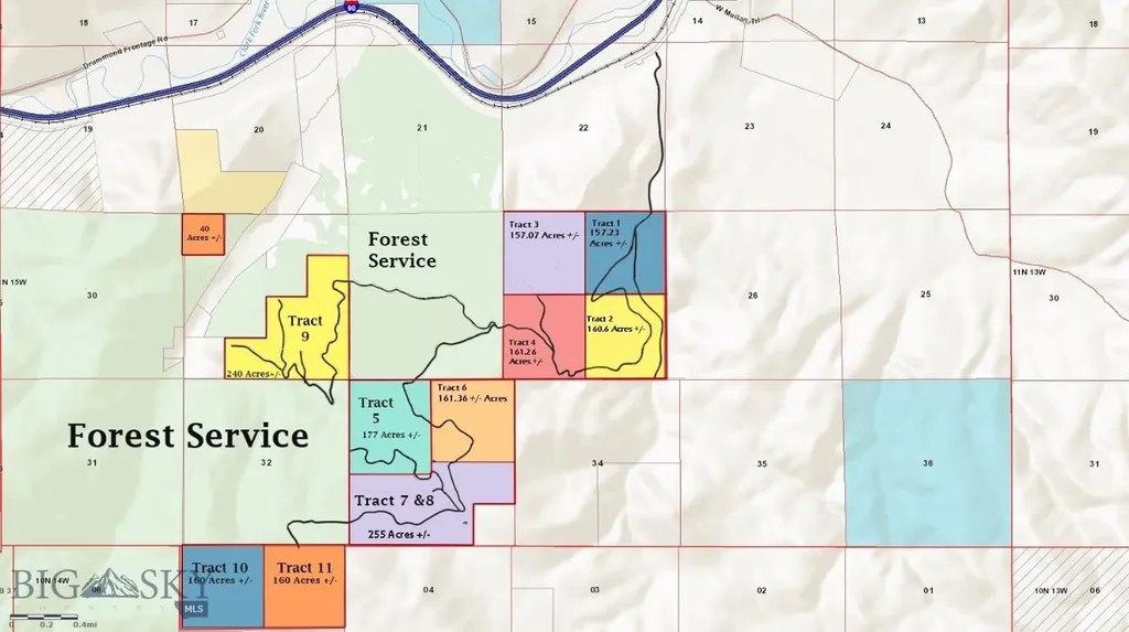 3 Tract, Bull Elk Drummond MT 59832