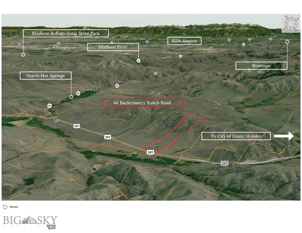 44 Backcountry Ranch Road Norris MT 59745
