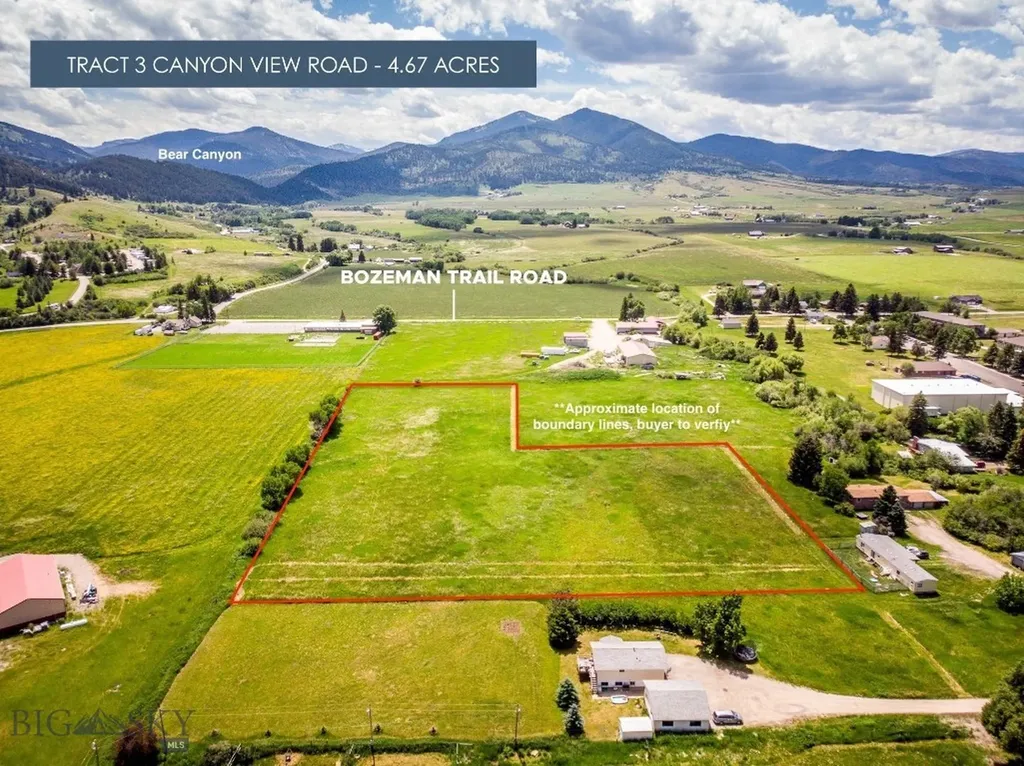 Tract 3 Canyon View Road Bozeman MT 59715