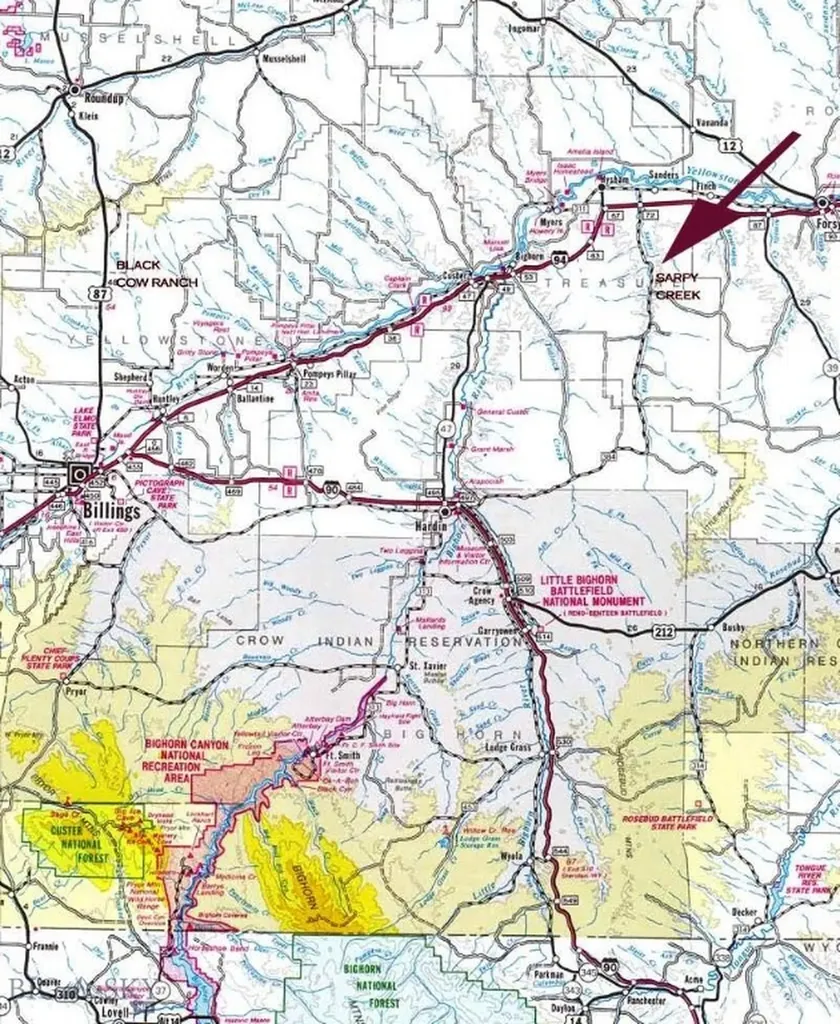 Tbd Lone Rock Canyon Lane Hysham MT 59076