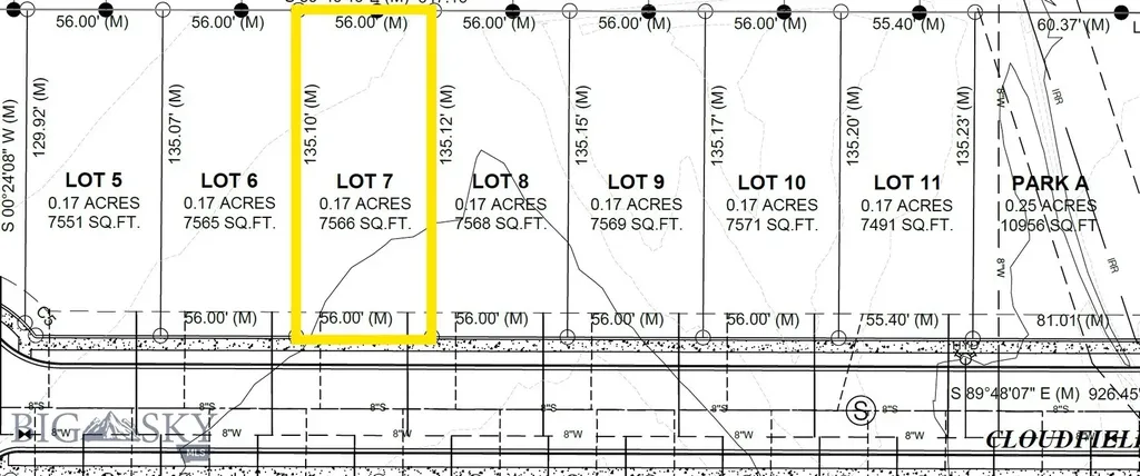 Tbd Cloudfield (lot 7) Circle Bozeman MT 59718