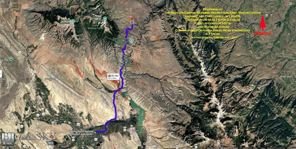 Tbd Deadman Creek Road Bridger MT 59014