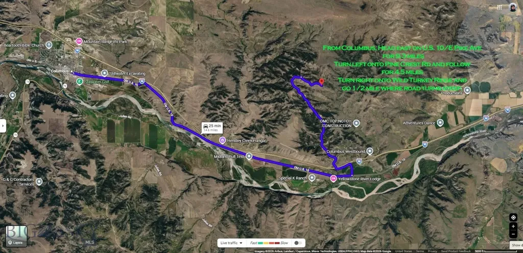 Tbd Wild Turkey Ridge Road Columbus MT 59019