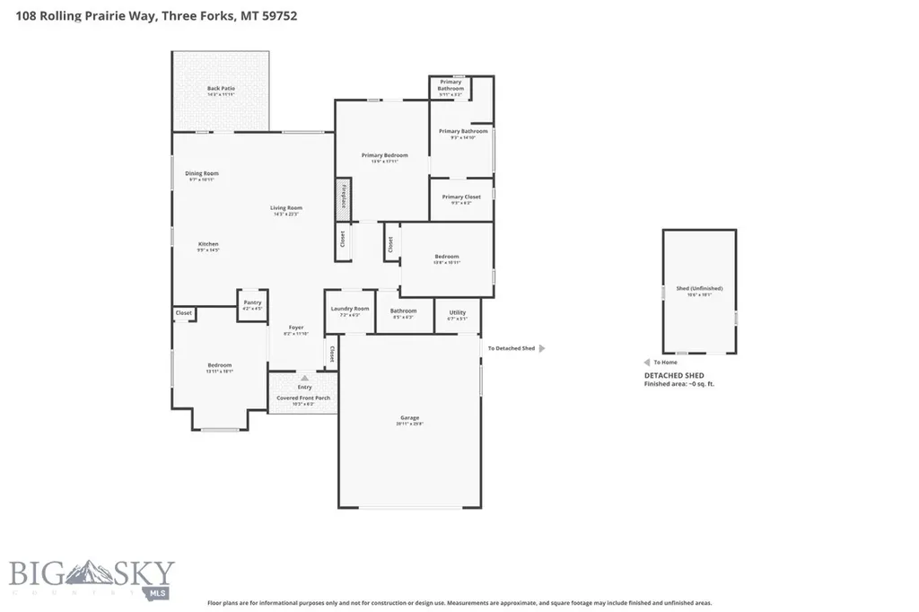 108 Rolling Prairie Way Three Forks MT 59752
