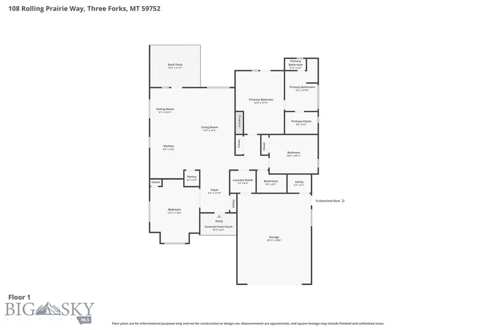 108 Rolling Prairie Way Three Forks MT 59752