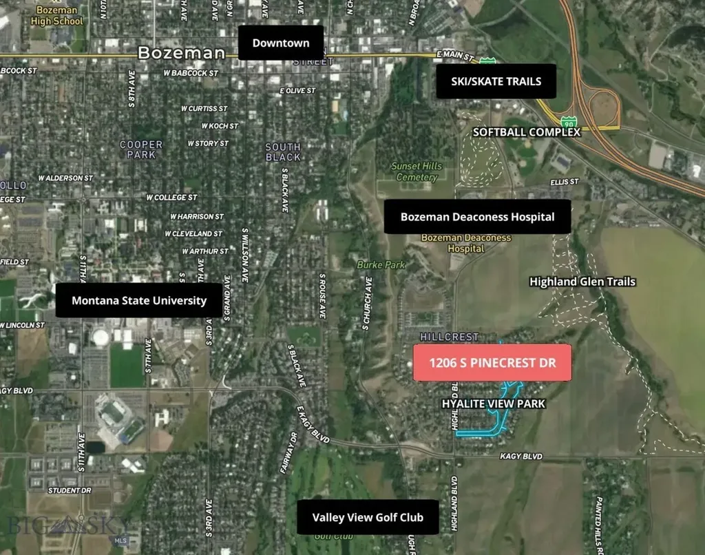 1206 S Pinecrest Drive Bozeman MT 59715