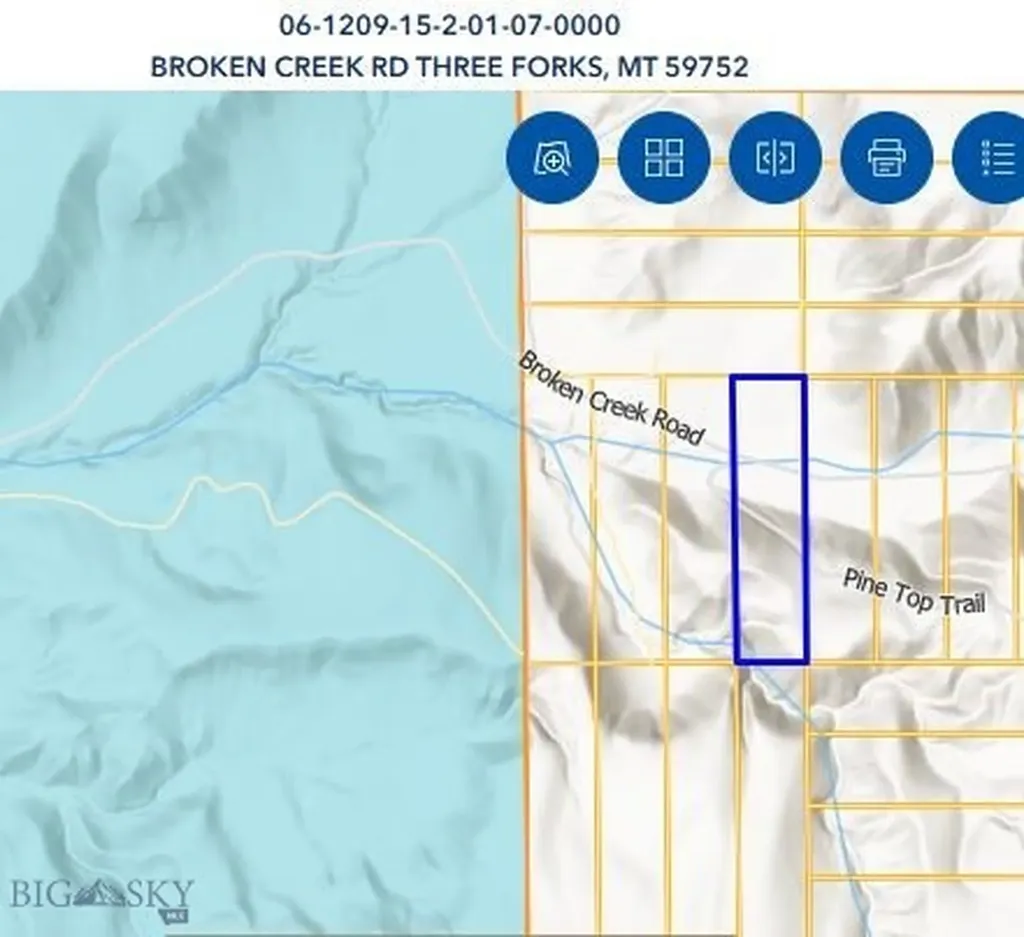 Lot 290 Tbd Broken Creek Road Three Forks MT 59752