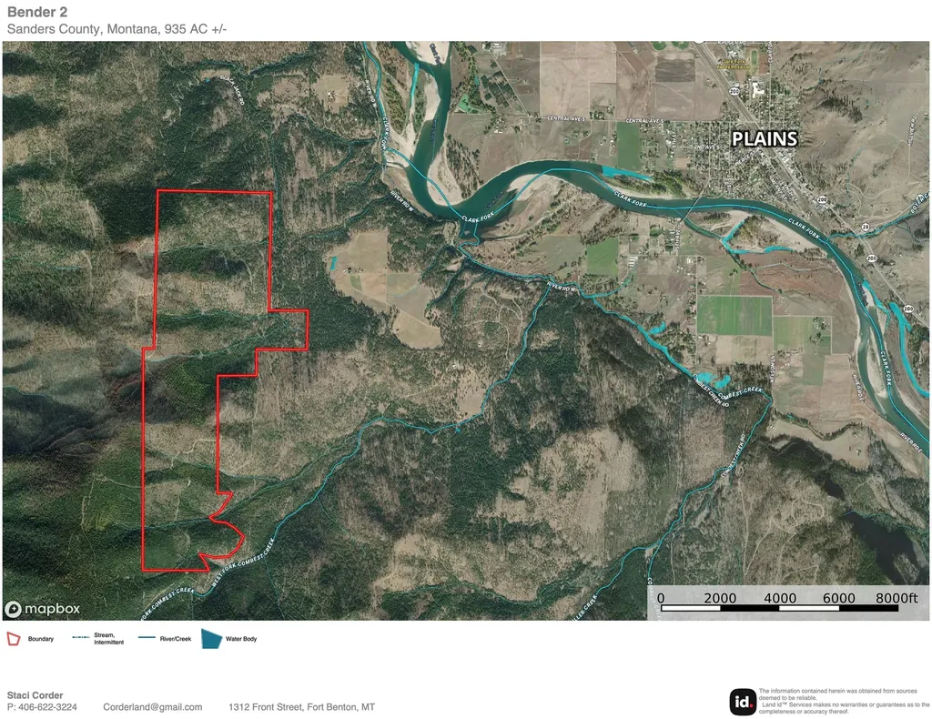 Nhn West Fork Combest Creek Plains MT 59859