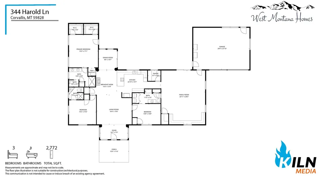 344 Harold Lane Corvallis MT 59828