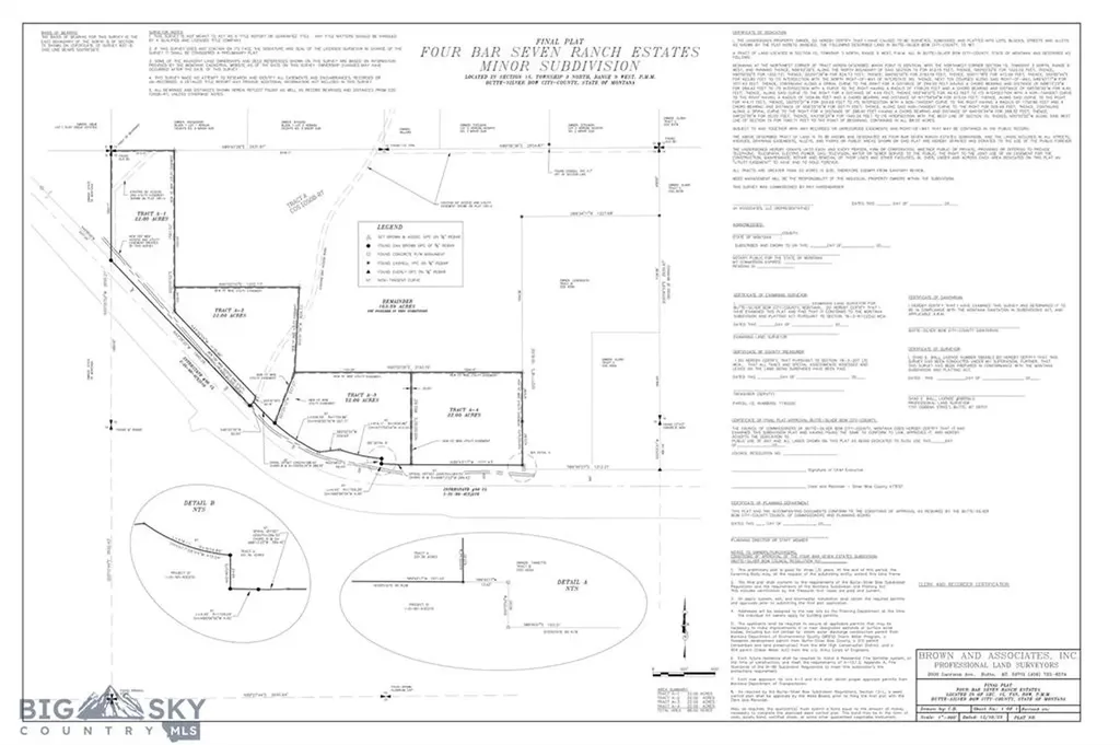 Tbd Unit # A-2 Ramsay Road Ramsay MT 59748