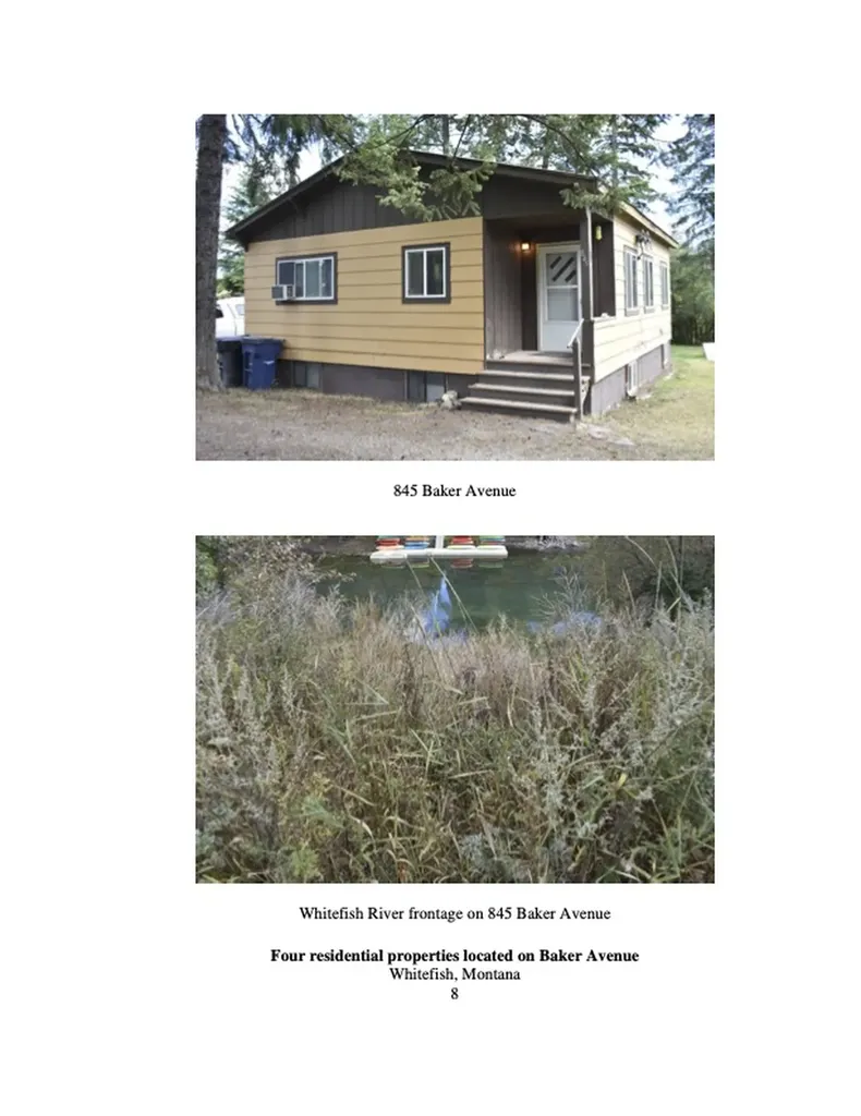 841, 845, 851 Baker Avenue Whitefish MT 59937