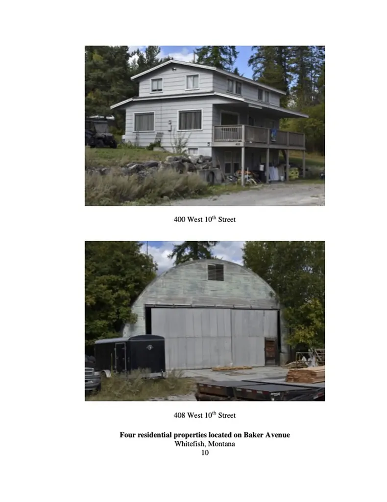 841, 845, 851 Baker Avenue Whitefish MT 59937