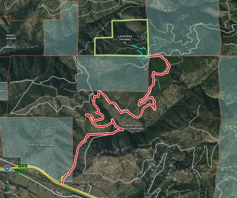 NHN Dirty Ike Creek Road Clinton MT 59825