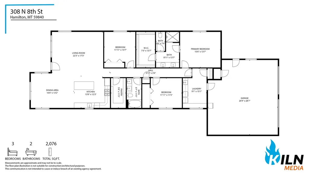 308 N 8th Street Hamilton MT 59840