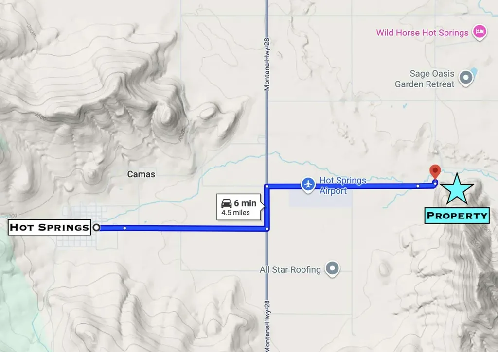 59000 Little Bitterroot Road Hot Springs MT 59845
