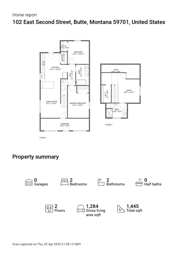 102 E 2nd Street Butte MT 59701