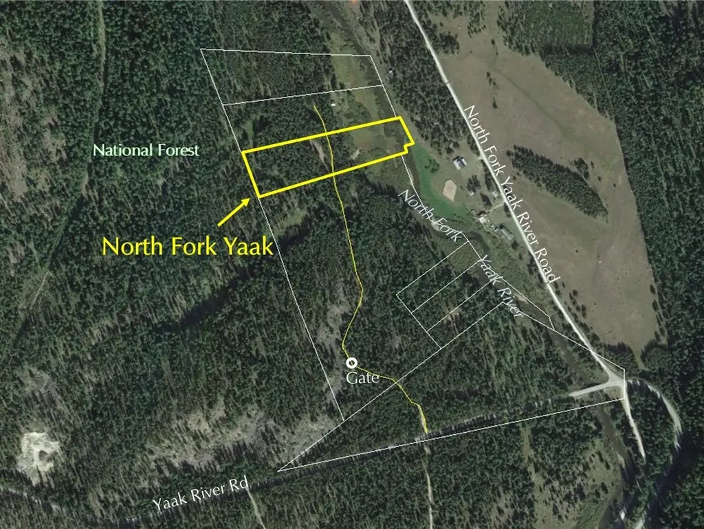Nhn N Fork Yaak Road Yaak MT 59935