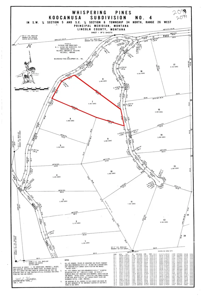 Lot 7 Whispering Pines Fortine MT 59918