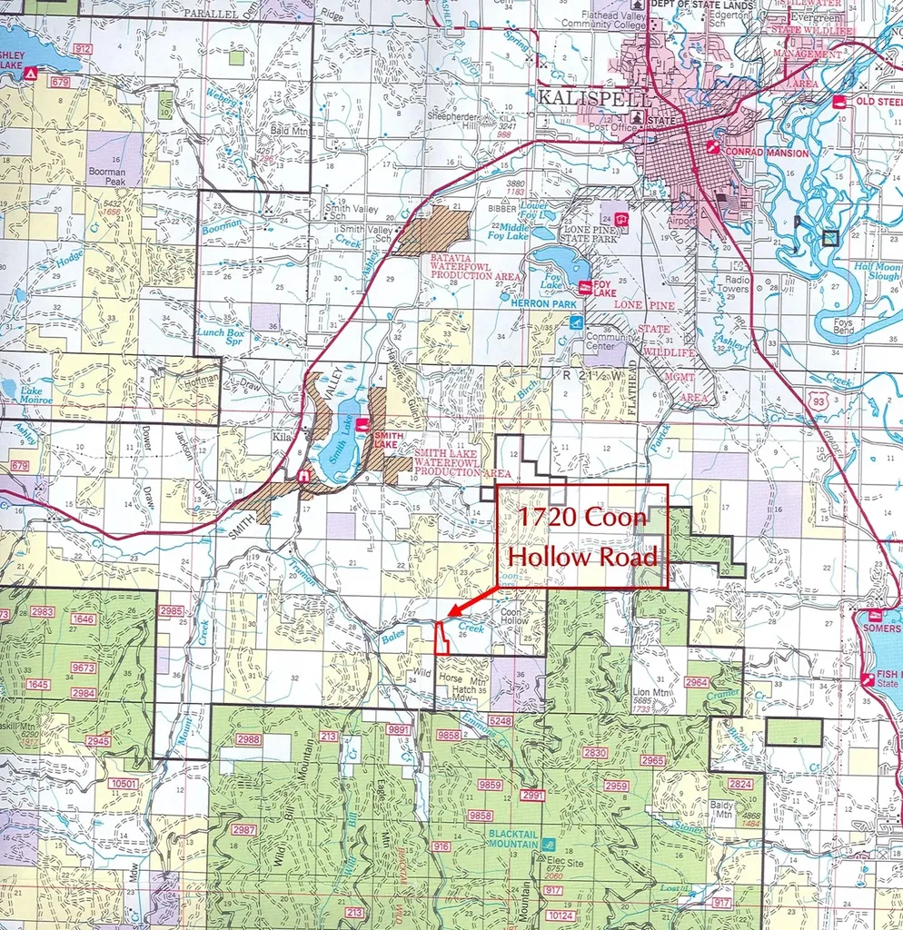 1720 Coon Hollow Road Kila MT 59920