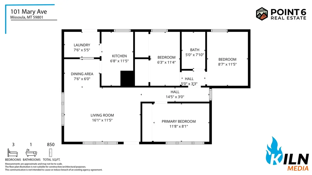 101 Mary Avenue Missoula MT 59801