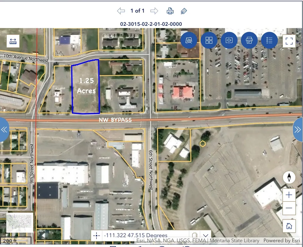 1.25 Acres NW Bypass Great Falls MT 59404