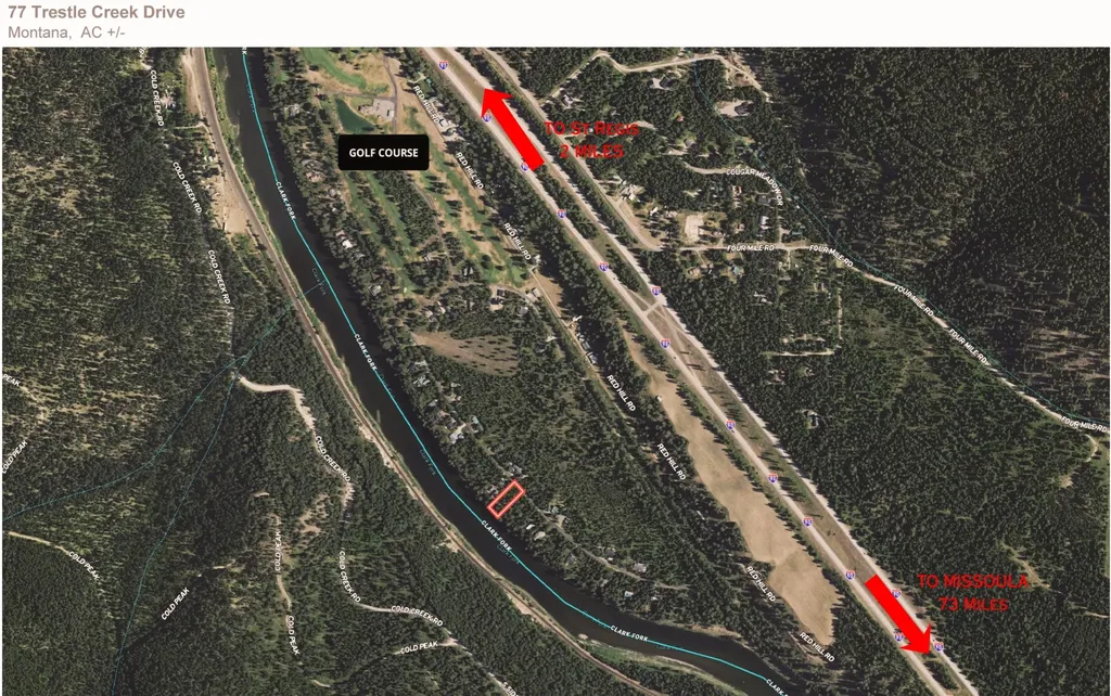 77 Trestle Creek Drive St Regis MT 59866
