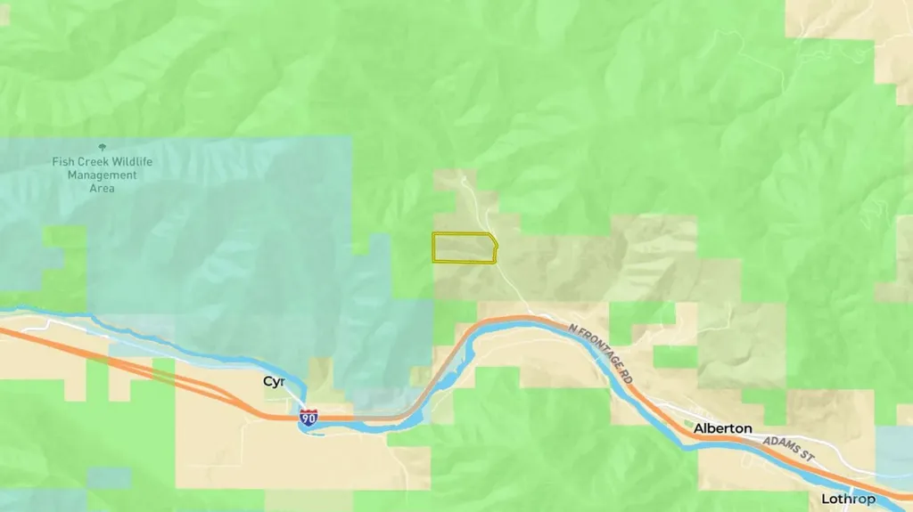 Nhn W Mountain Creek Road Alberton MT 59820