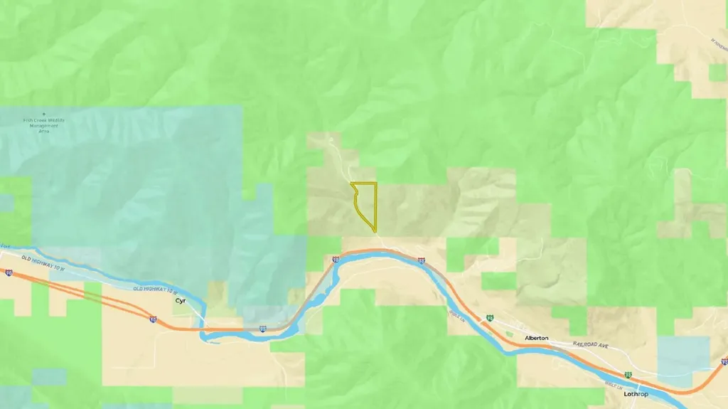 Nhn W Mountain Creek Road Alberton MT 59820