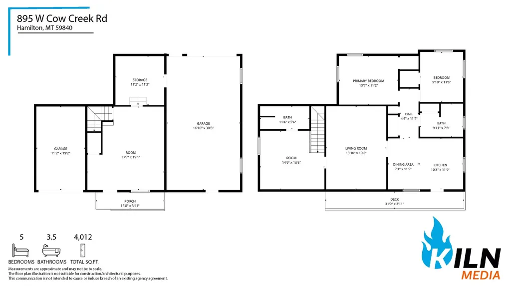 895 W Cow Creek Road Hamilton MT 59840