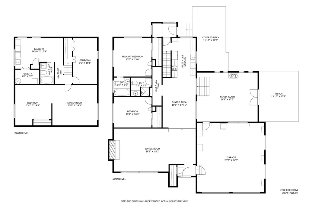 2212 Beech Drive Great Falls MT 59404