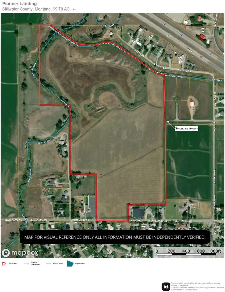 Tbd Centennial Road Columbus MT 59019