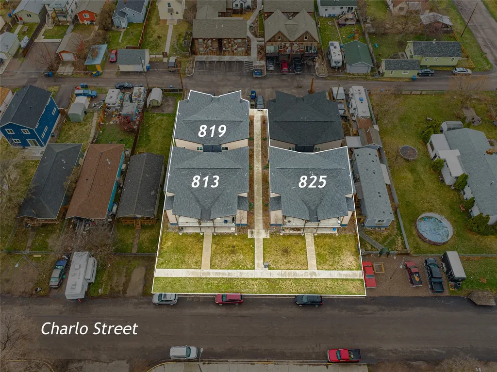 813, 819, 825 Charlo Street Missoula MT 59802