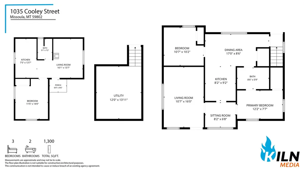 1035 + 1039 Cooley Street Missoula MT 59802