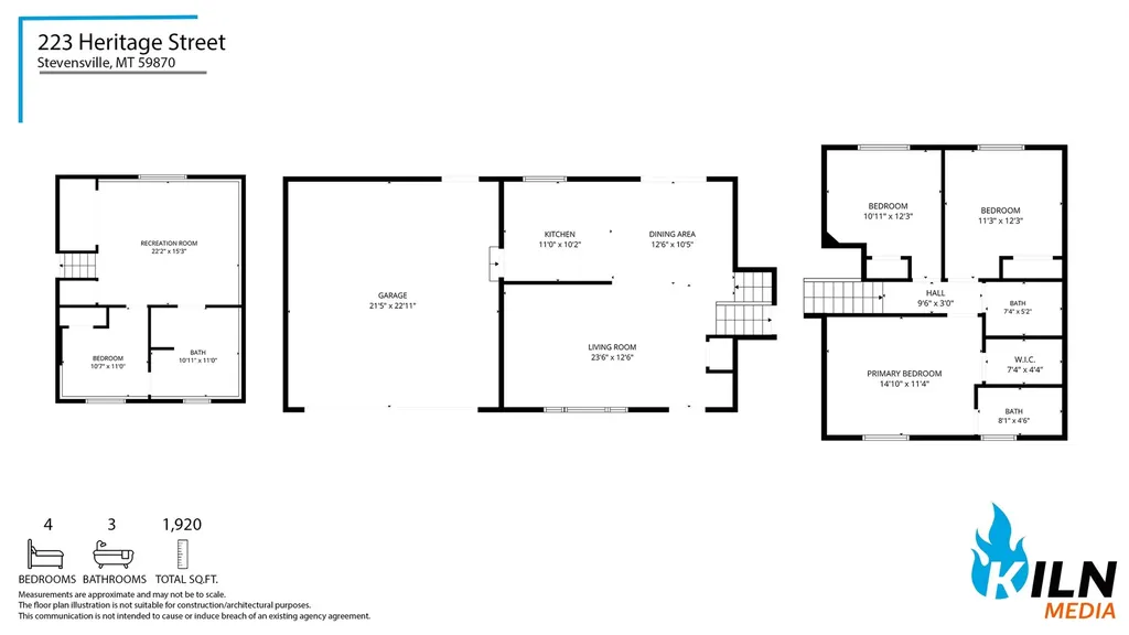 223 Heritage Street Stevensville MT 59870