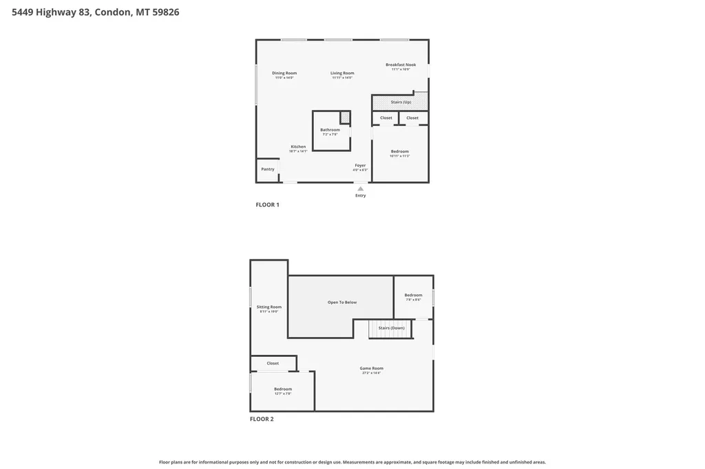5449 Mt-83 N Seeley Lake MT 59868