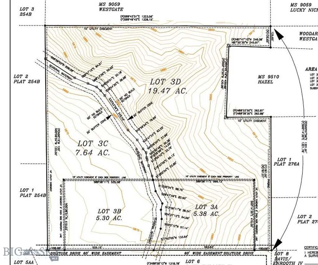 Tbd Lot 3a Solitude Drive Butte MT 59701
