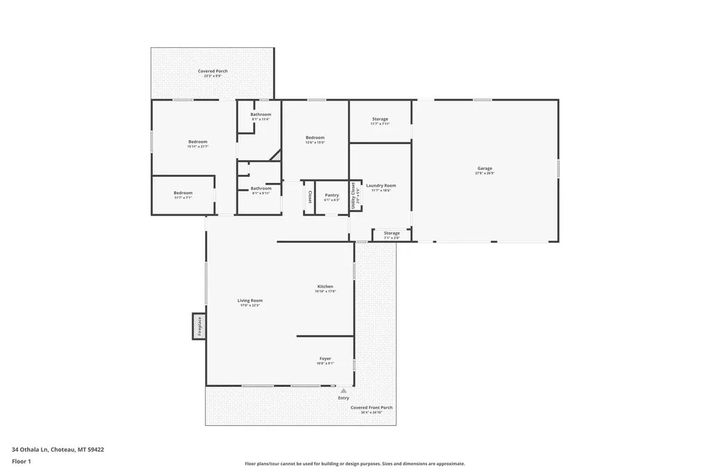 34 Othala Lane Choteau MT 59422