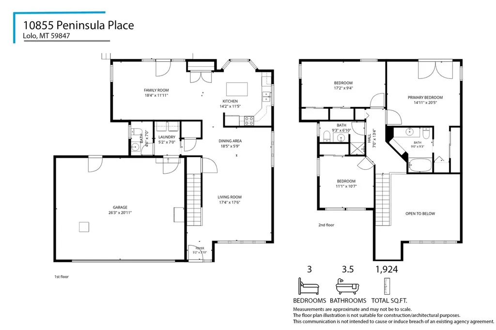 10855 Peninsula Place Lolo MT 59847
