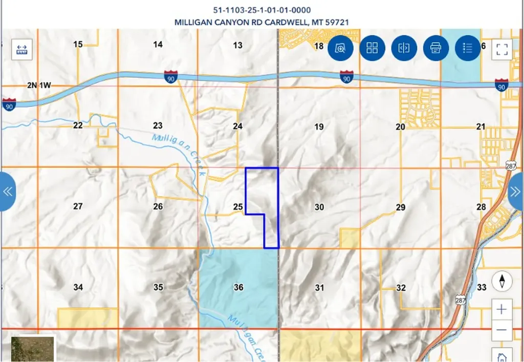 Nhn Milligan Canyon Cardwell MT 59721