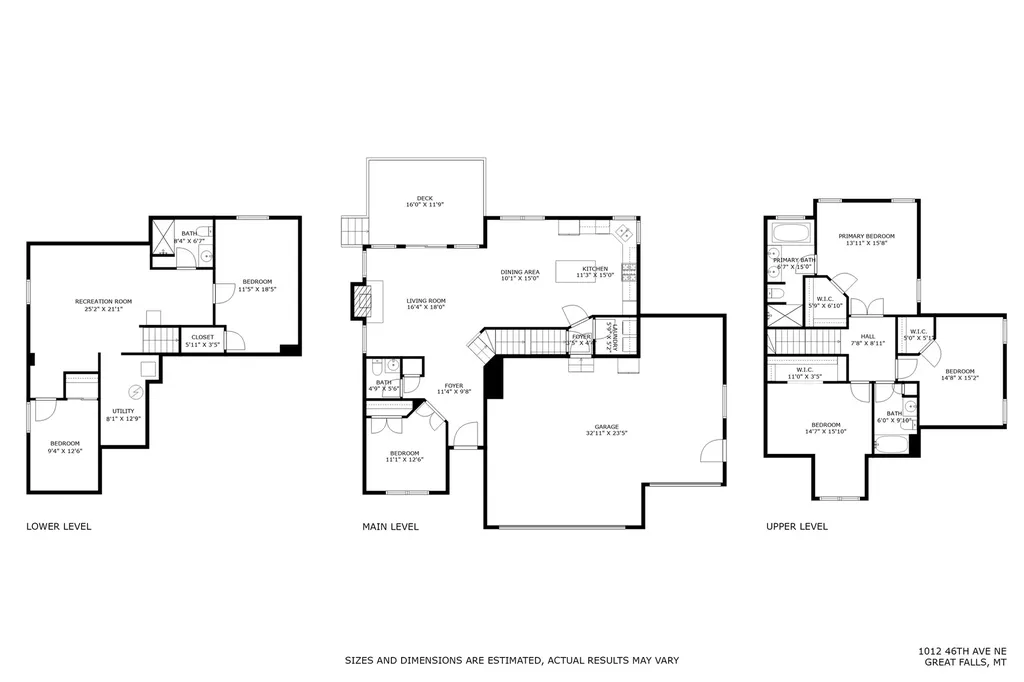 1012 46th Avenue NE Great Falls MT 59404