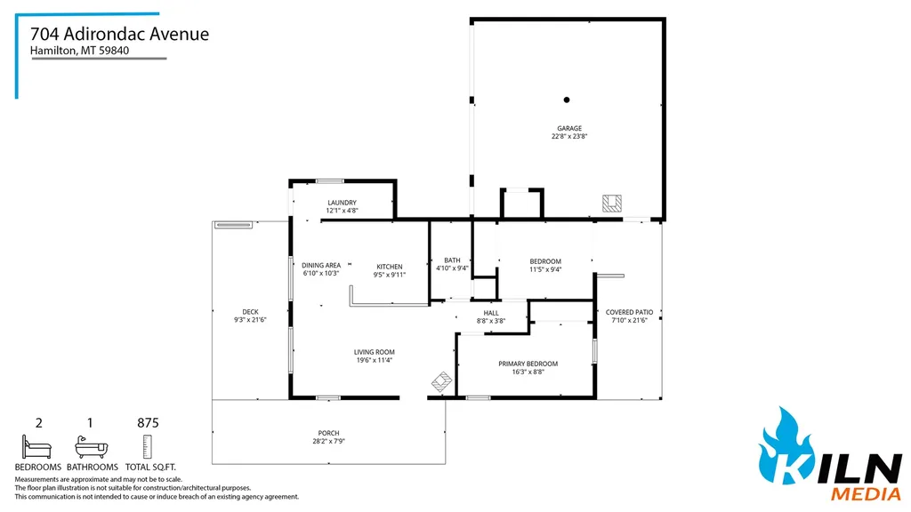 704 Adirondac Avenue Hamilton MT 59840