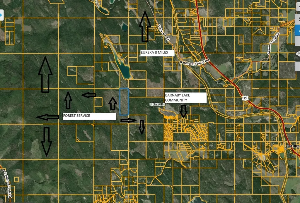 Nhn 120 Acres South Eureka MT 59917