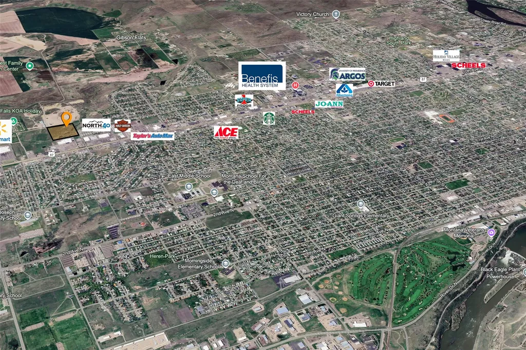 Parcel 2630700 Great Falls MT 59405
