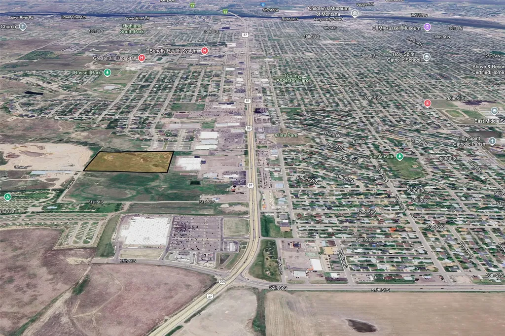 Parcel 2630700 Great Falls MT 59405