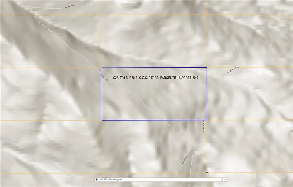Tbd Cos 947 Tract 11 Belfry MT 59008