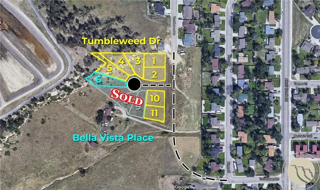 Tbd Tumbleweed Drive Billings MT 59105