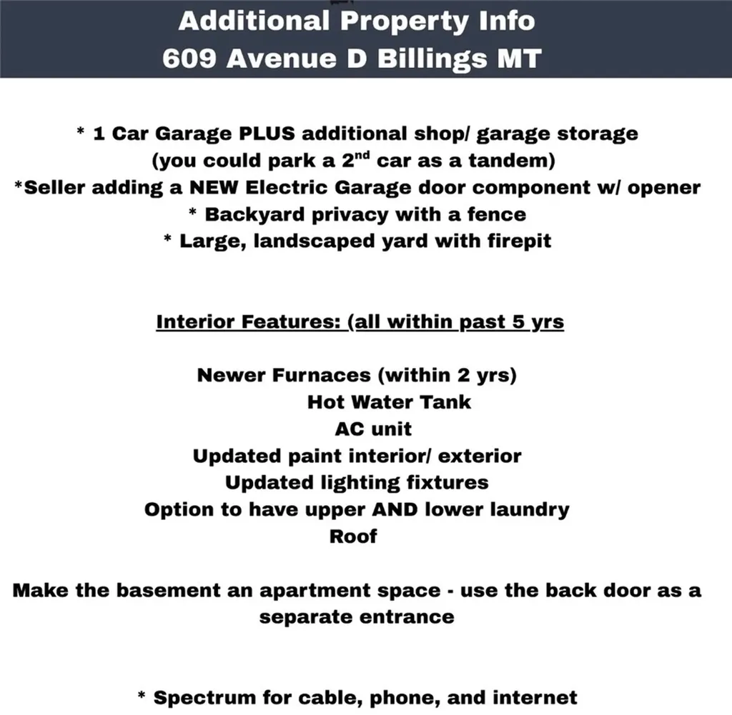 609 Avenue D Billings MT 59102