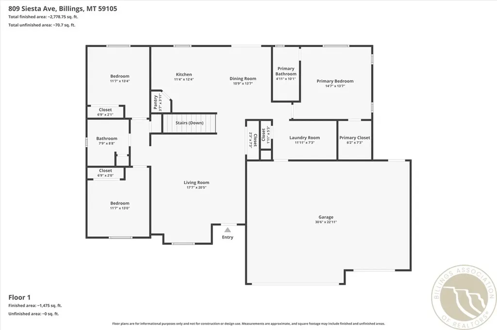 809 Siesta Avenue Billings MT 59105