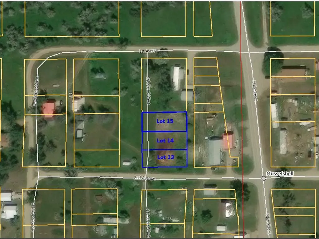 Lots 13-15 1st Ave, Musselshell Other MT 59059